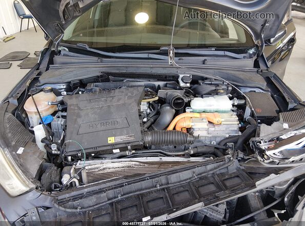 KMHC65LC9KU109563 2019 HYUNDAI IONIQ HYBRID Black Вид ззаду