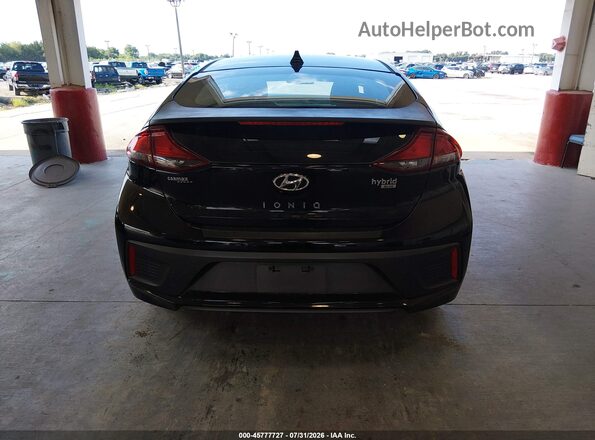 KMHC65LC9KU109563 2019 HYUNDAI IONIQ HYBRID Black 