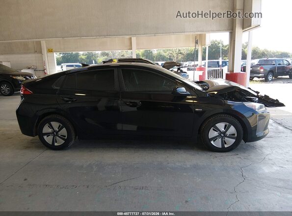 KMHC65LC9KU109563 2019 HYUNDAI IONIQ HYBRID Black Вид задньої частини салону