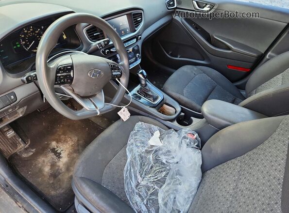 KMHC65LC9KU111457 2019 HYUNDAI IONIQ Silver Vista del salpicadero