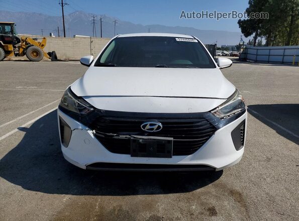 KMHC65LC9KU151733 2019 HYUNDAI IONIQ Белый Вид спереди
