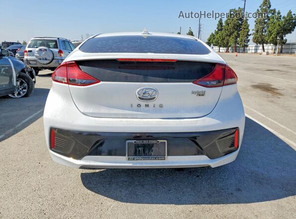 KMHC65LC9KU151733 2019 HYUNDAI IONIQ Белый Вид сзади