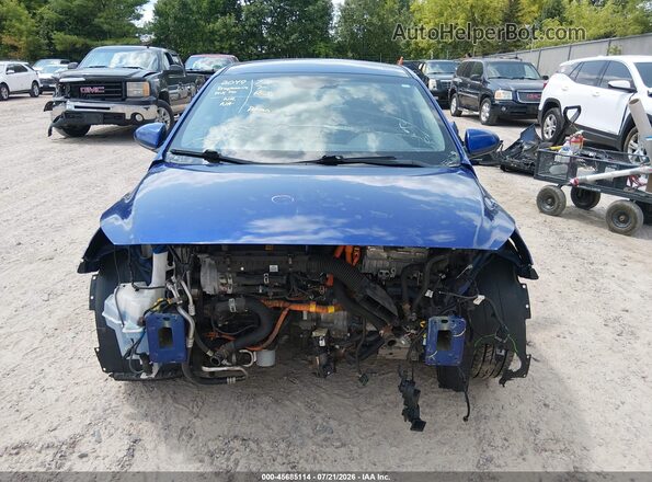 KMHC65LC9KU173523 2019 HYUNDAI IONIQ HYBRID Blue Widok wnętrza z tyłu