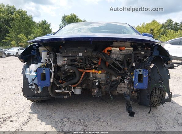 KMHC65LC9KU173523 2019 HYUNDAI IONIQ HYBRID Blue Widok z przodu