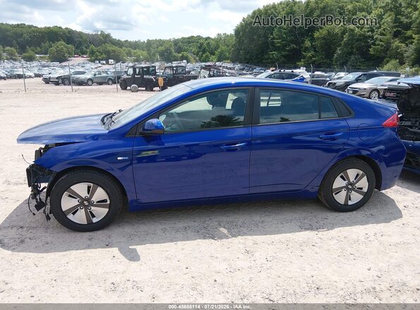 KMHC65LC9KU173523 2019 HYUNDAI IONIQ HYBRID Blue 
