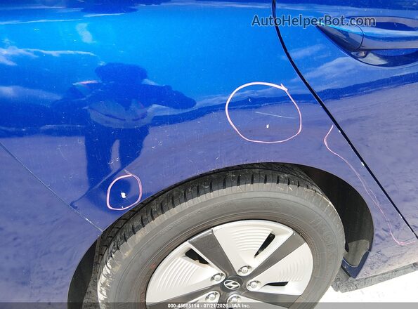 KMHC65LC9KU173523 2019 HYUNDAI IONIQ HYBRID Blue 