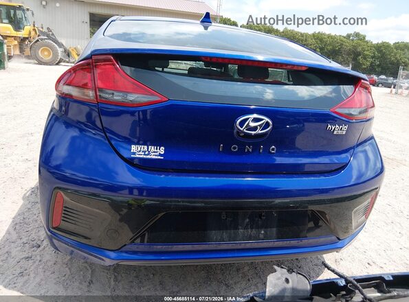 KMHC65LC9KU173523 2019 HYUNDAI IONIQ HYBRID Blue 