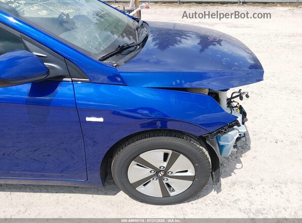 KMHC65LC9KU173523 2019 HYUNDAI IONIQ HYBRID Blue 