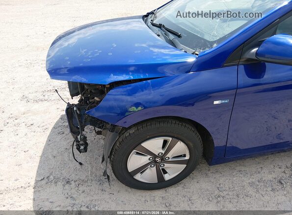 KMHC65LC9KU173523 2019 HYUNDAI IONIQ HYBRID Blue 