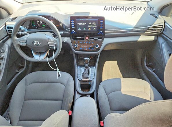 KMHC65LC9LU234922 2020 HYUNDAI IONIQ Silver Առջևի վահանակի տեսք