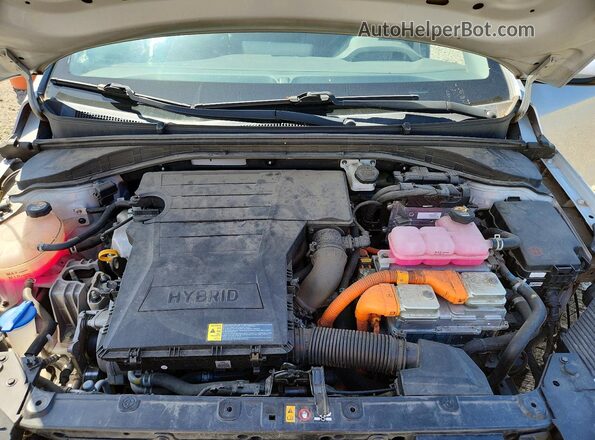 KMHC65LC9LU234922 2020 HYUNDAI IONIQ Silver Սալոնի հետևի տեսք