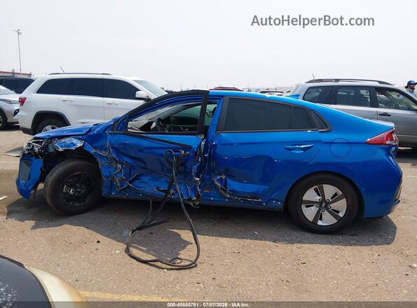 KMHC65LCXJU061392 2018 HYUNDAI IONIQ HYBRID Blue 