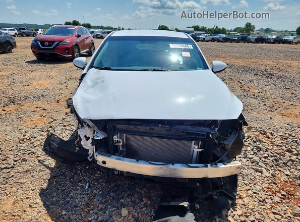 KMHC65LCXJU075731 2018 HYUNDAI IONIQ Белый Вид спереди