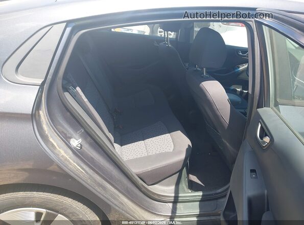 KMHC65LCXJU076023 2018 HYUNDAI IONIQ HYBRID Gray Widok naklejki z numerem VIN