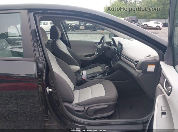 KMHC65LCXLU219734 2020 HYUNDAI IONIQ HYBRID Black Widok wnętrza z przodu