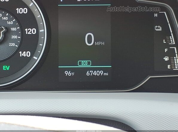 KMHC65LCXLU220317 2020 HYUNDAI IONIQ HYBRID White 