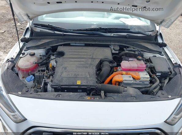 KMHC65LCXLU232063 2020 HYUNDAI IONIQ HYBRID White Հետևի տեսք