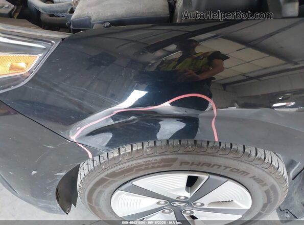 KMHC65LCXLU232869 2020 HYUNDAI IONIQ HYBRID Black წინა ხედი