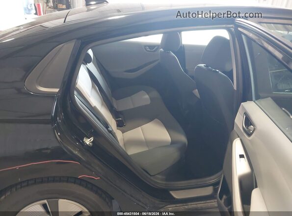 KMHC65LCXLU232869 2020 HYUNDAI IONIQ HYBRID Black VIN კოდის სტიკერის ხედი
