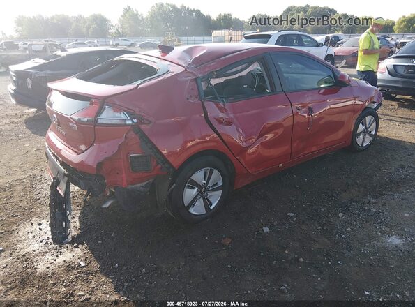 KMHC65LCXMU255828 2021 HYUNDAI IONIQ HYBRID Red Tył prawy