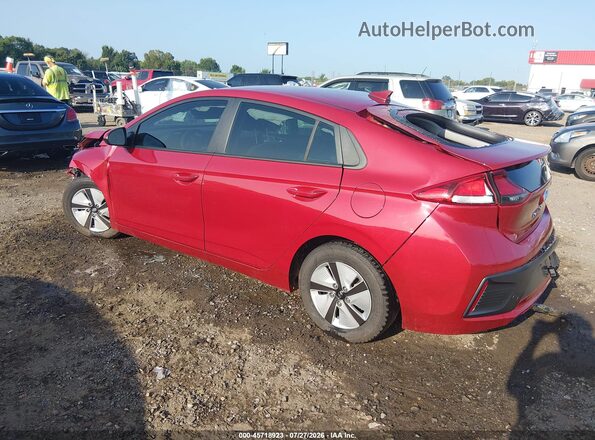 KMHC65LCXMU255828 2021 HYUNDAI IONIQ HYBRID Red Tył lewy