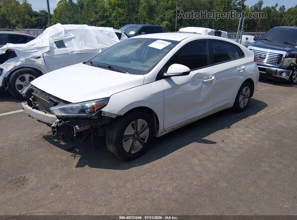 KMHC65LCXNU275482 2022 HYUNDAI IONIQ HYBRID White Vista tres cuartos delantera izquierda