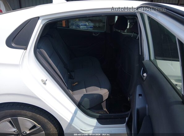 KMHC65LCXNU275482 2022 HYUNDAI IONIQ HYBRID White Vista de la etiqueta del VIN