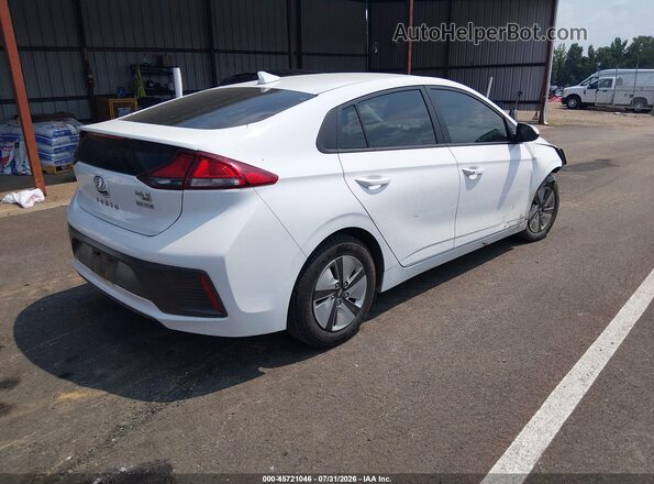 KMHC65LCXNU275482 2022 HYUNDAI IONIQ HYBRID White Trasero derecho