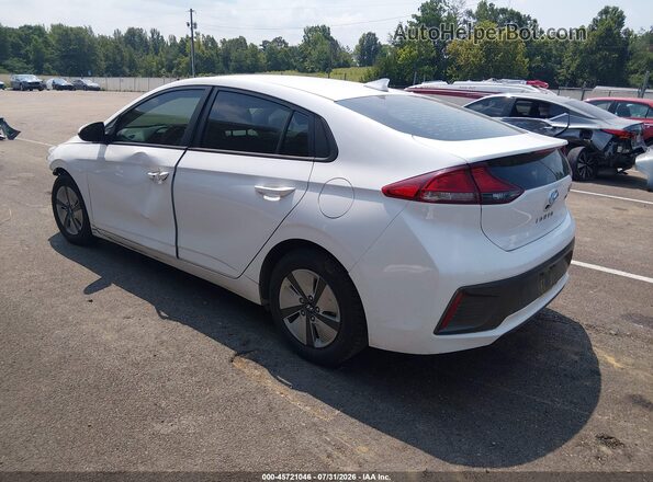 KMHC65LCXNU275482 2022 HYUNDAI IONIQ HYBRID White Trasero izquierdo