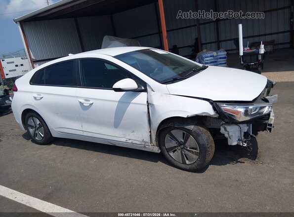KMHC65LCXNU275482 2022 HYUNDAI IONIQ HYBRID White Vista interior de 360 grados
