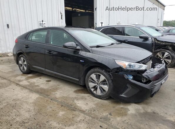 KMHC65LD0KU172740 2019 HYUNDAI IONIQ Black Передня права чверть