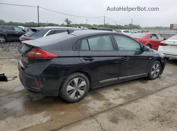 KMHC65LD0KU172740 2019 HYUNDAI IONIQ Black Задня права чверть