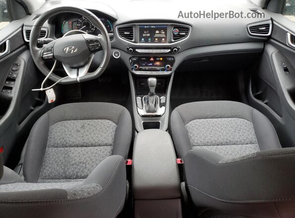 KMHC65LD0KU172740 2019 HYUNDAI IONIQ Black Вид панелі приладів