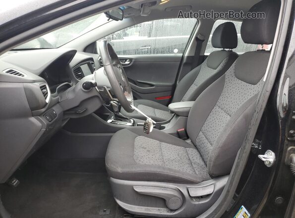 KMHC65LD0KU172740 2019 HYUNDAI IONIQ Black Вид салону спереду