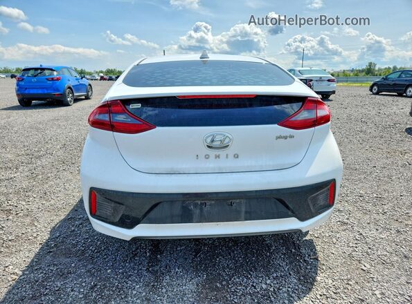 KMHC65LD1JU069759 2018 HYUNDAI IONIQ White Вид ззаду