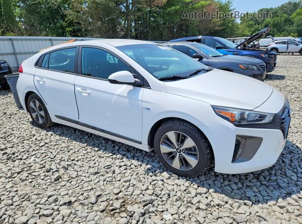 KMHC65LD2KU178569 2019 HYUNDAI IONIQ White Przód prawy