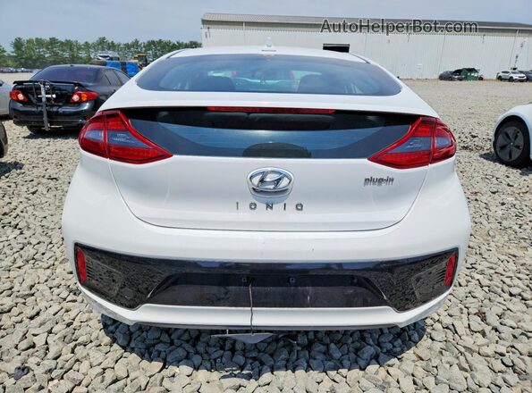 KMHC65LD2KU178569 2019 HYUNDAI IONIQ White Widok z tyłu