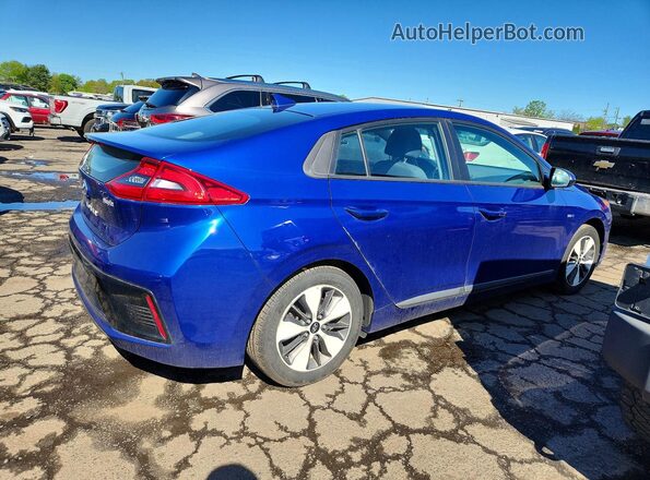 KMHC65LD3KU140834 2019 HYUNDAI IONIQ Blue Trasero derecho