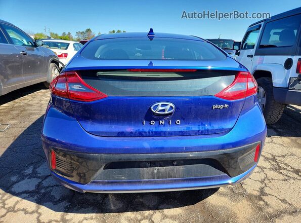 KMHC65LD3KU140834 2019 HYUNDAI IONIQ Blue Vista trasera