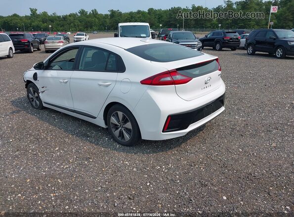 KMHC65LD6KU156364 2019 HYUNDAI IONIQ PLUG-IN HYBRID White Задня ліва чверть