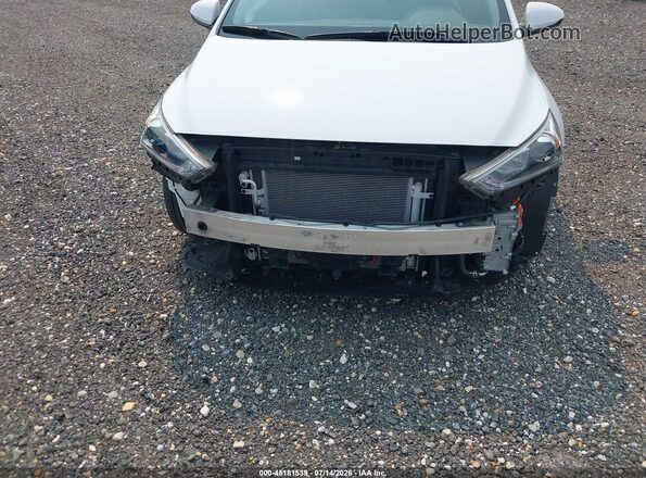 KMHC65LD6KU156364 2019 HYUNDAI IONIQ PLUG-IN HYBRID White Вид задньої частини салону