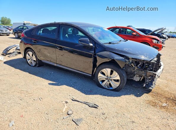 KMHC65LD8KU166703 2019 HYUNDAI IONIQ Black Передня права чверть