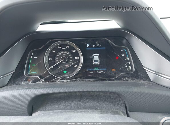 KMHC65LD8MU253732 2021 HYUNDAI IONIQ PLUG-IN HYBRID White Widok tylnych siedzeń
