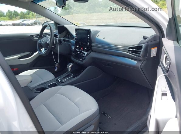 KMHC65LD8MU253732 2021 HYUNDAI IONIQ PLUG-IN HYBRID White Widok wnętrza z przodu