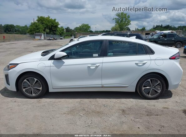 KMHC65LD8MU253732 2021 HYUNDAI IONIQ PLUG-IN HYBRID White Widok wnętrza 360 stopni