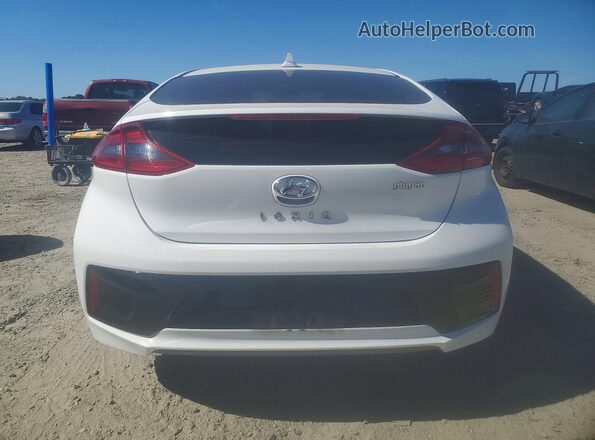 KMHC65LD9KU184191 2019 HYUNDAI IONIQ White უკანა ხედი
