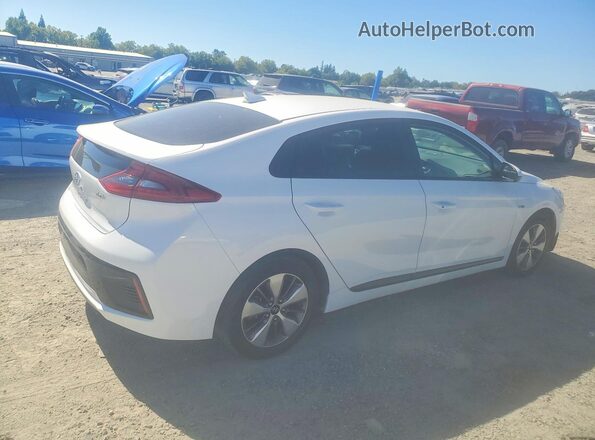 KMHC65LD9KU184191 2019 HYUNDAI IONIQ White უკანა მარჯვენა