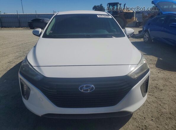 KMHC65LD9KU184191 2019 HYUNDAI IONIQ White წინა ხედი