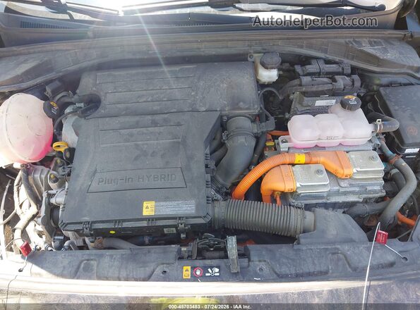 KMHC65LD9NU275031 2022 HYUNDAI IONIQ PLUG-IN HYBRID Black უკანა ხედი