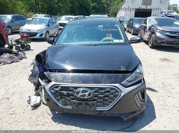 KMHC65LD9NU275031 2022 HYUNDAI IONIQ PLUG-IN HYBRID Black ხელსაწყოთა პანელის ხედი